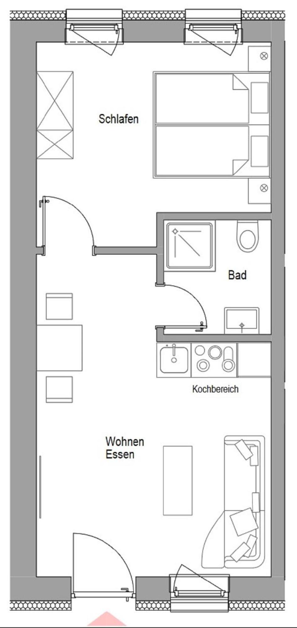 Ferienwohnungen Zum Rittergut 17 Bad Kosen Exterior foto